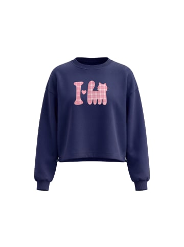 myMo Women Sweatshirt in Navy