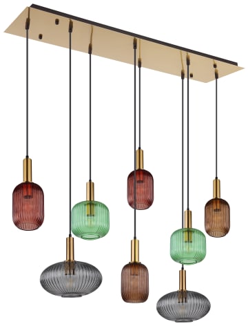 Globo lighting Hängeleuchte "NORMY" in gold