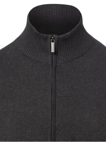 Nils Sundström Strickjacke in anthrazit - 0002
