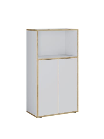 VCM Büroschrank Aktenschrank Sideboard Salia 3fach in Weiß