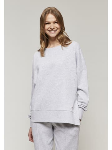 LOOKS by Wolfgang Joop Sweatshirt Ladies Lounge in grau-meliert