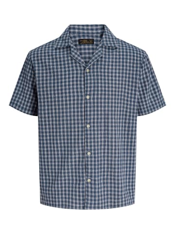 Jack & Jones Hawaii-Hemd in Pageant Blue