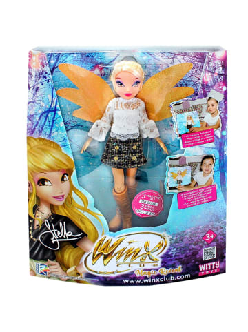 Winx Club Stella | Magic Reveal Winx Puppe | austauschbare Flügel