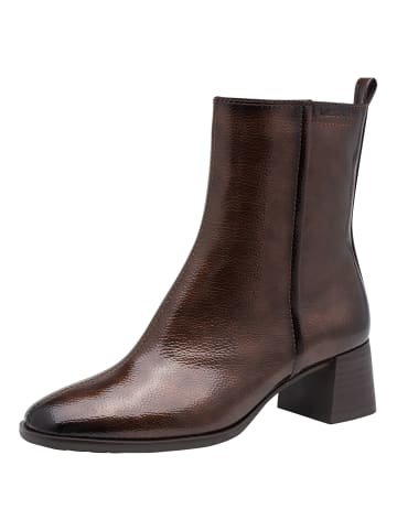 Stiefelette in BROWN PATEN