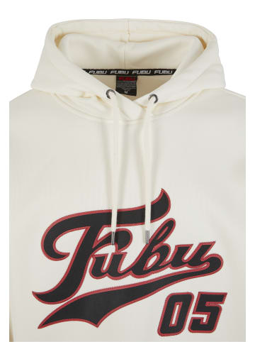 FUBU Sweat & Fleece - Hoodies in offwhite/black/red