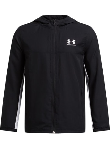 Under Armour Softshelljacke "B Rival Woven Jacke" in Schwarz