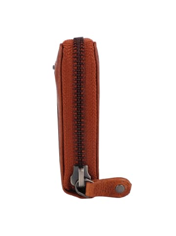 Greenburry House of Norway Geldbörse RFID Schutz Leder 19 cm in natur