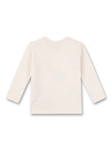 Sanetta Langarmshirt in Beige