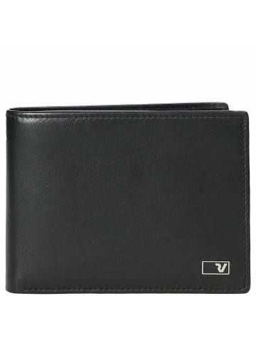 Roncato Firenze 2.0 - Herrengeldbörse 7cc 13 cm RFID in schwarz