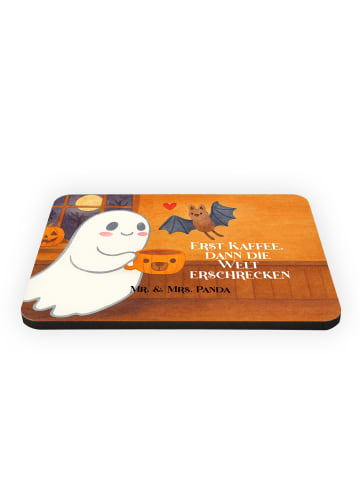 Mr. & Mrs. Panda Magnet Gespenst Kaffee Design mit Spruch in Weiß