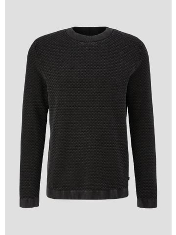 QS Strickpullover in 9999_schwarz