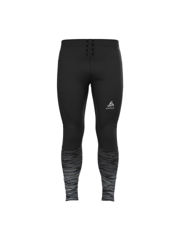 Odlo Leggings ZEROWEIGHT WARM REFLECT Tigh in Schwarz