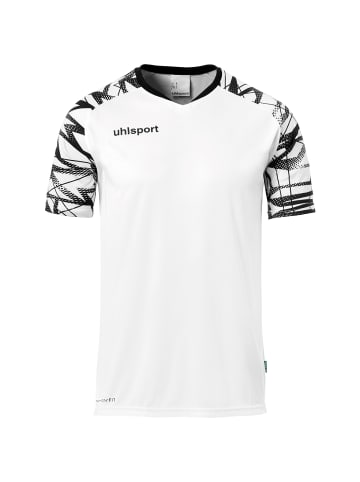 uhlsport  Trainings-T-Shirt GOAL 25 TRIKOT KURZARM in weiß/schwarz