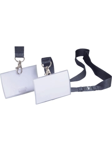 Durable Namensschilder Click Fold 54x90 mit Textilband Packung mit 10 Stück