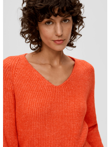 s.Oliver Strickpullover langarm in Orange