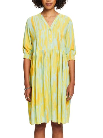 ESPRIT Kleid in citrus green