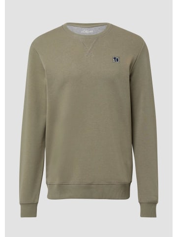 s.Oliver Sweatshirt in 7853_olivgrün