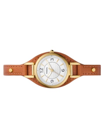 Fossil Quarzuhr ES5215 in Gold