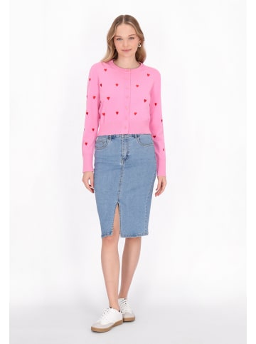 myMo Women Cardigan in pink