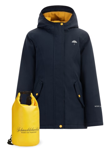 Schmuddelwedda Anorak + Tagesrucksack - Set in Marine