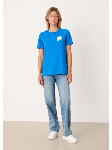 s.Oliver T-Shirt kurzarm in Blau