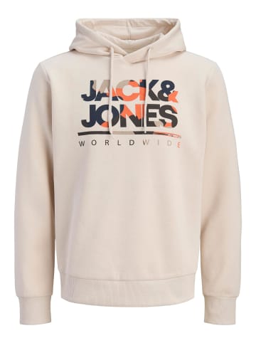 Jack & Jones Kapuzenpullover in Moonbeam