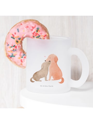 Mr. & Mrs. Panda Teetasse Hunde Liebe ohne Spruch in Transparent