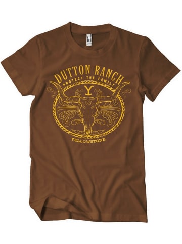 yellowstone T-Shirt in Braun