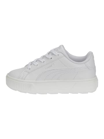 Puma Karmen L PS – Niedrige Schnür-Sneaker für Kinder, Größe PS Weiß