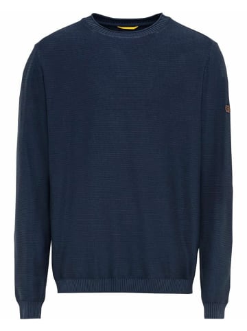 Camel Active Rundhalspullover für Herren in blau