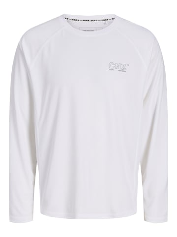 Jack & Jones Langarm-T-Shirt in Bright White