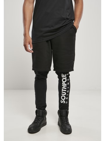Southpole Shorts in schwarz