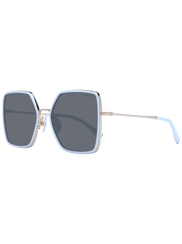 Ana Hickmann Frauen Sonnenbrille Quadratisch Weiß