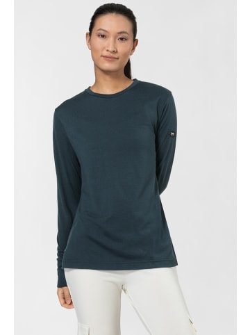 super.natural Merino Longsleeve in blau