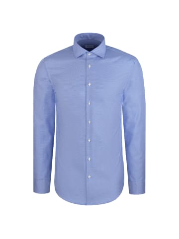 Seidensticker Business Hemd Slim in Mittelblau