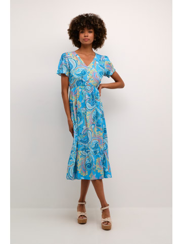 Cream Kleid CRLina Feminine in blue paisley
