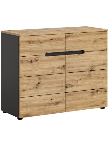 ebuy24 Kommode Canu Eiche 100 x 40 cm
