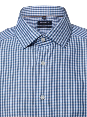 OLYMP  Hemd in blau weiß