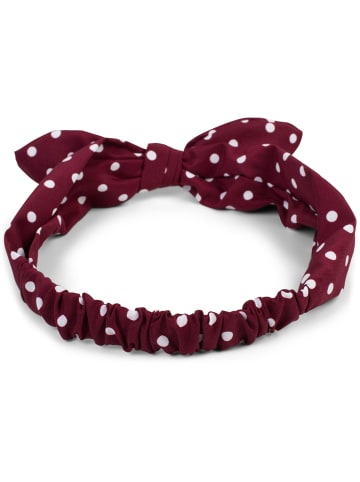 styleBREAKER Haarband in Bordeaux-Rot