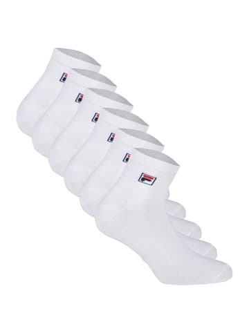 Fila Socken 6er Pack in Weiß