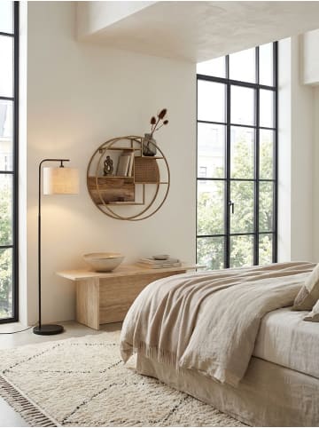 KADIMA DESIGN Wandregal | Rattan, 62x62x17cm, Wiener Geflecht