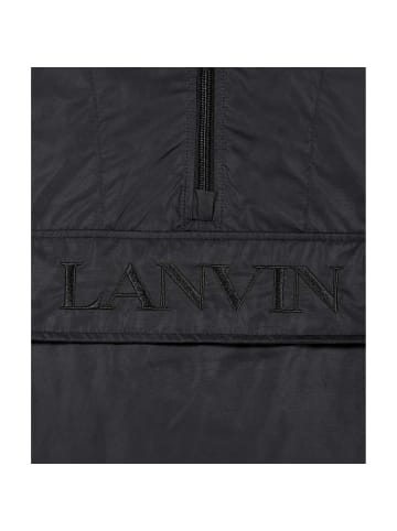 Lanvin Schwarz Polyamid Shell Jacke