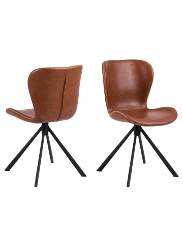 ebuy24 Esszimmerstuhl Batilda Braun 2er Set