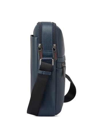 Roncato Trial Umhängetasche Leder 20 cm in blue