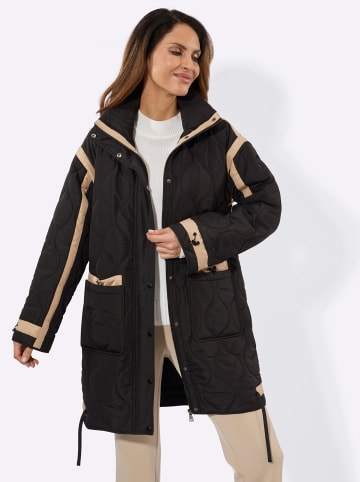 WITT WEIDEN Steppjacke in schwarz-camel