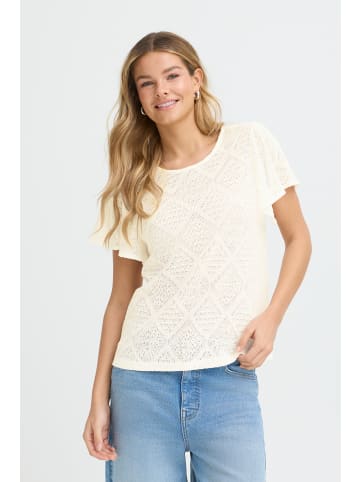 Fransa T-Shirt kurzarm FRMARILYNNE Regular fit in Whisper White