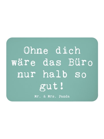 Mr. & Mrs. Panda magnet Spruch Sekretärin Beste mit Spruch in Meeresbrise