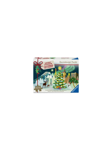 Ravensburger Adventskalender Puzzle,  24x 54 Teile, ab 12 Jahre