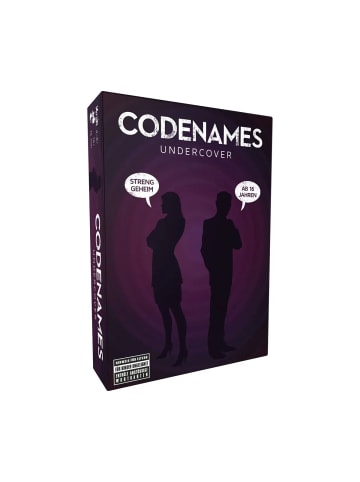 Asmodee Partyspiel Codenames Undercover, ab 16 Jahre