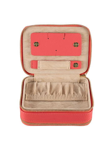 Windrose Aurora Schmuckkasten 13 cm in koralle